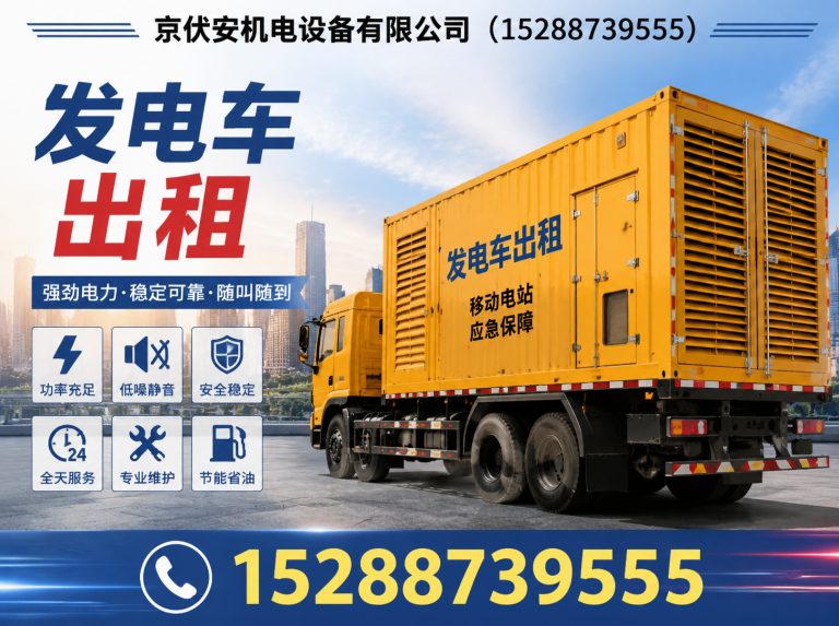 乐山发电机出租展示图